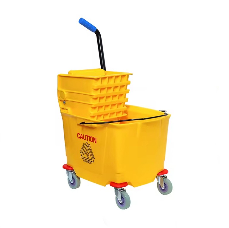 Hospital Cleaning Trolley Double Mop Bucket with Squeezer Plastic Camouflage BUCKETS Wholesale Plastic Halloween Pumpkin Buckets